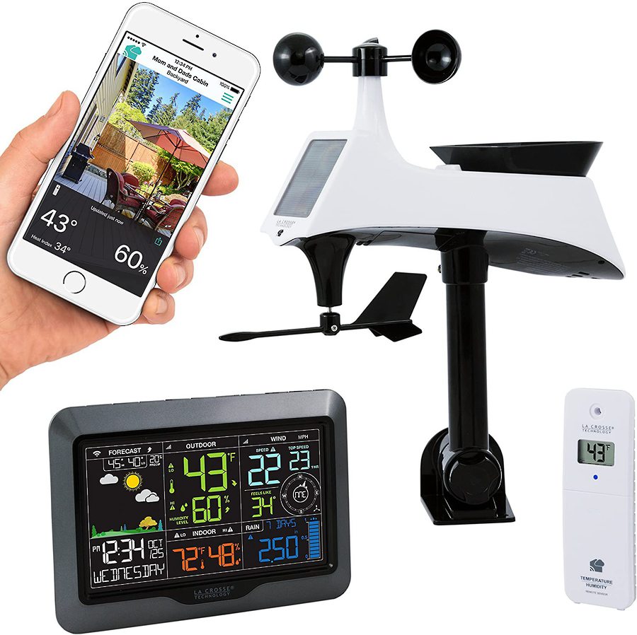 La Crosse V40A-PRO Ver2 Int WIFI Complete Colour Weather Station (New Model)  IN STOCK image 0